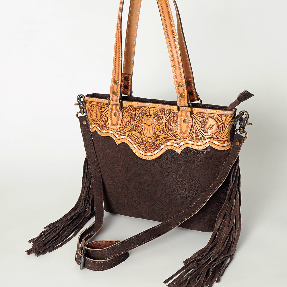 American Darling Tote Hair-On Genuine Leather