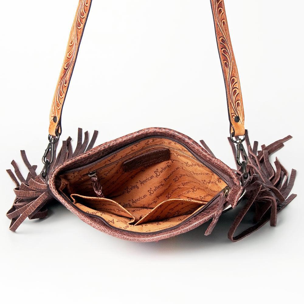 American Darling Saddle Blanket Leather Crossbody Bag
