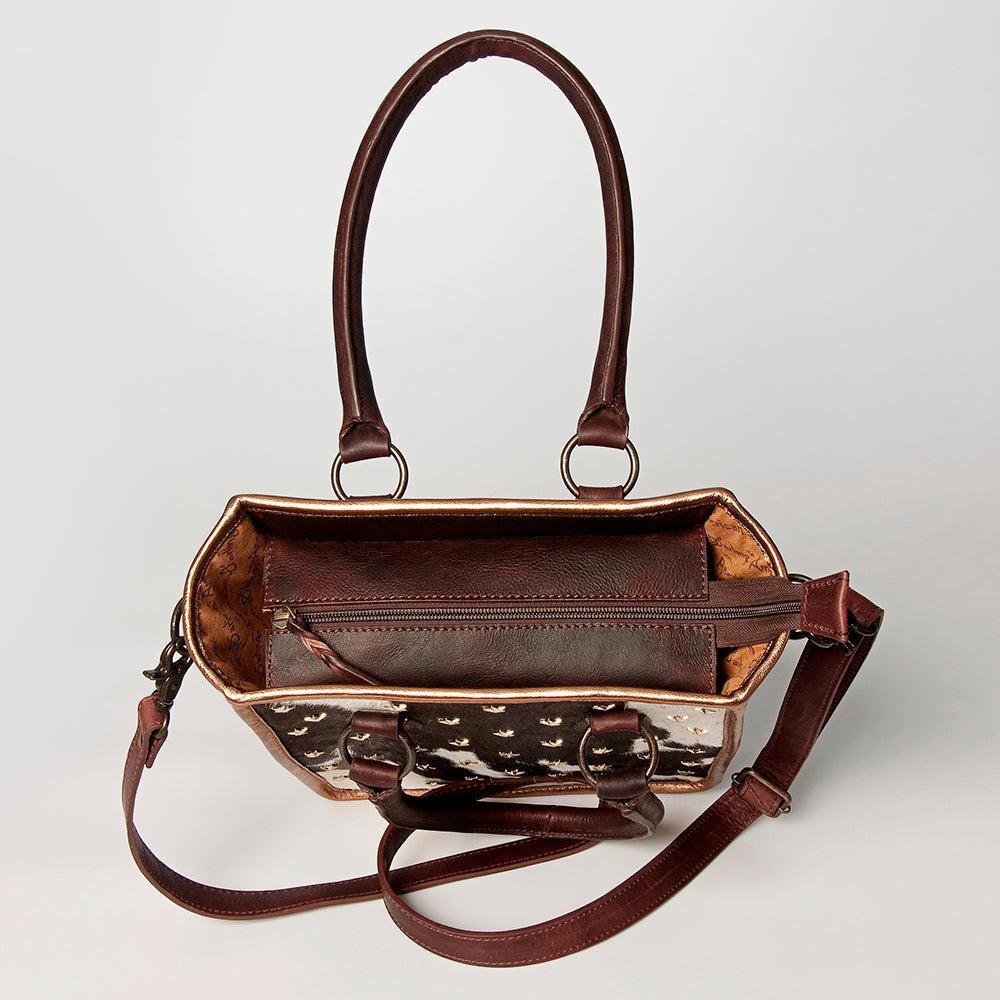American Darling Hair-On Genuine Leather Tote