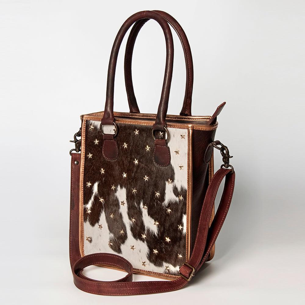 American Darling Hair-On Genuine Leather Tote