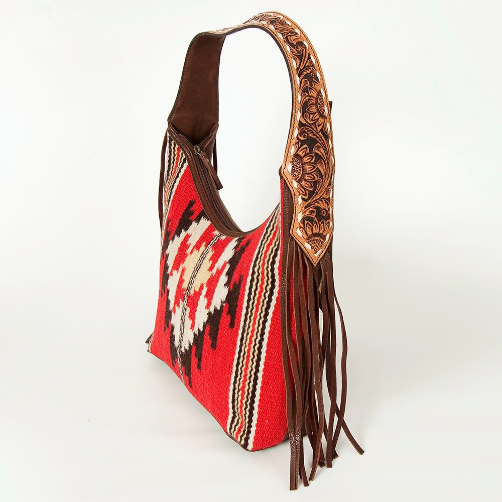 Hobo Saddle Blanket Leather Western Style Handbag for Women with Timeless Craftsmanship