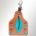 American Darling ADKRX117 Hand Painted Genuine Leather Keyring