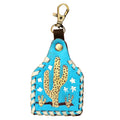 American Darling ADKRX131 Hand Painted Genuine Leather Keyring