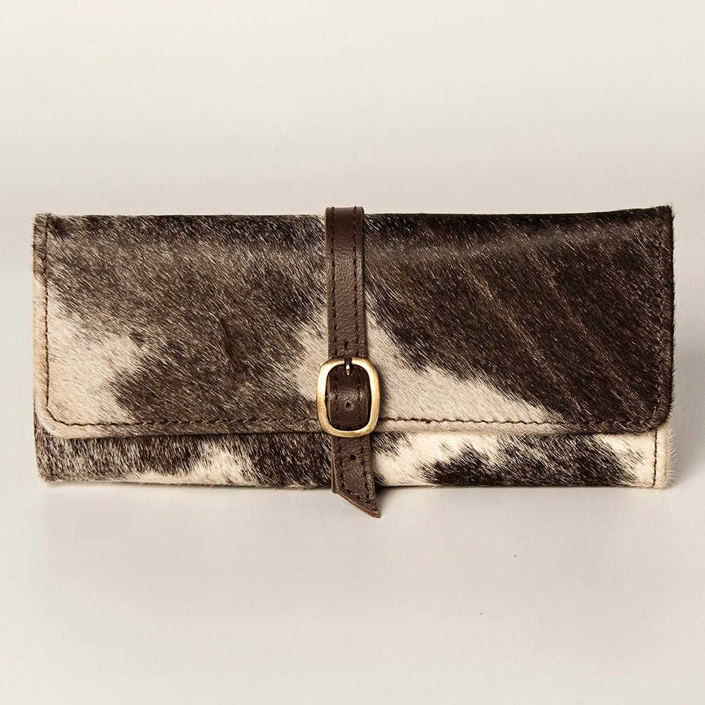 American Darling Jewelry Case Hair-On Genuine Leather