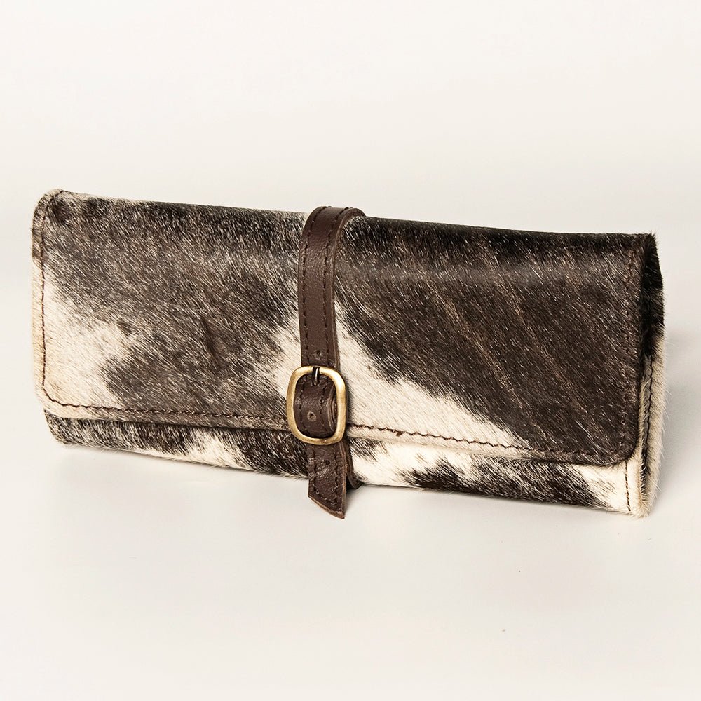 American Darling Jewelry Case Hair-On Genuine Leather