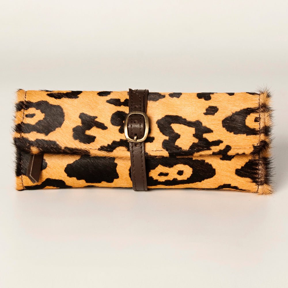 American Darling Jewelry Case Hair-On Genuine Leather