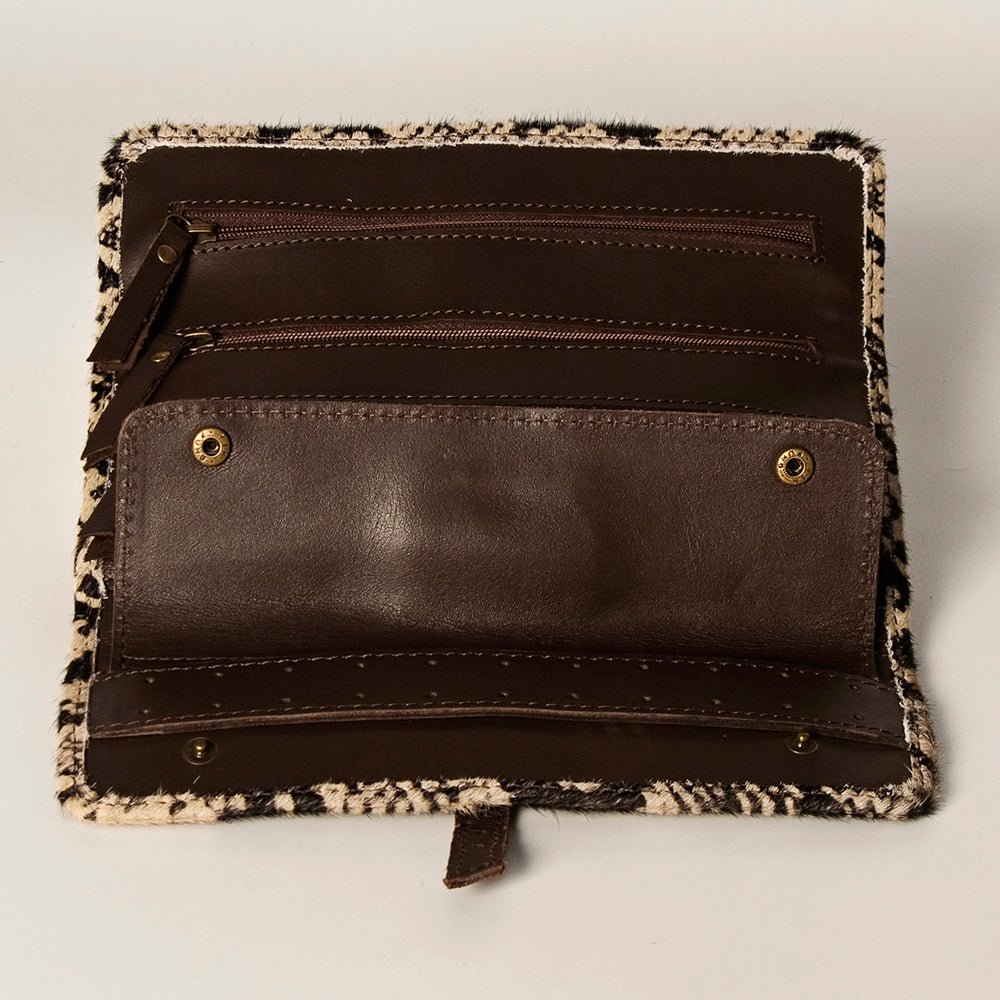 American Darling Jewelry Case Hair-On Genuine Leather
