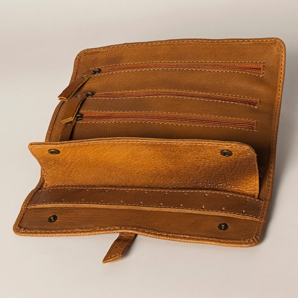 American Darling Jewelry Case Hair-On Genuine Leather