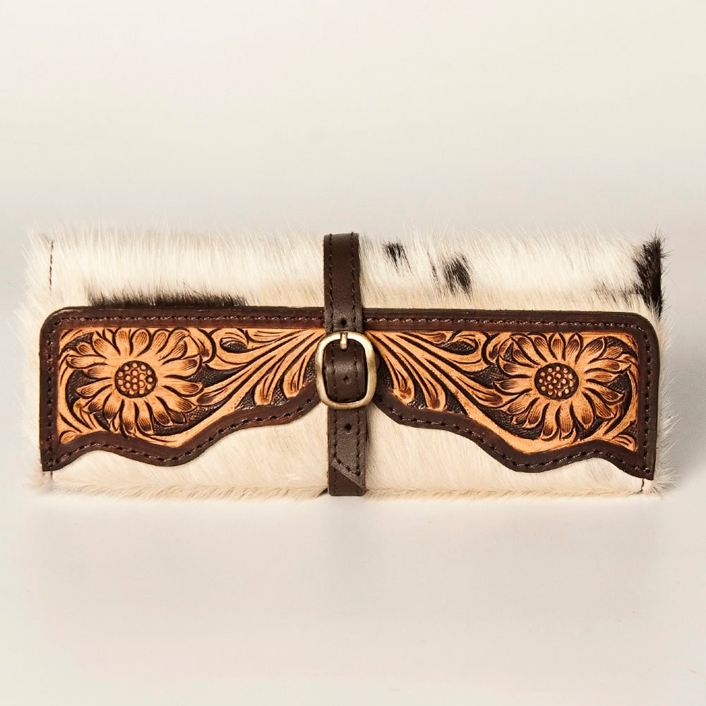 American Darling Jewelry Case Hair-On Genuine Leather