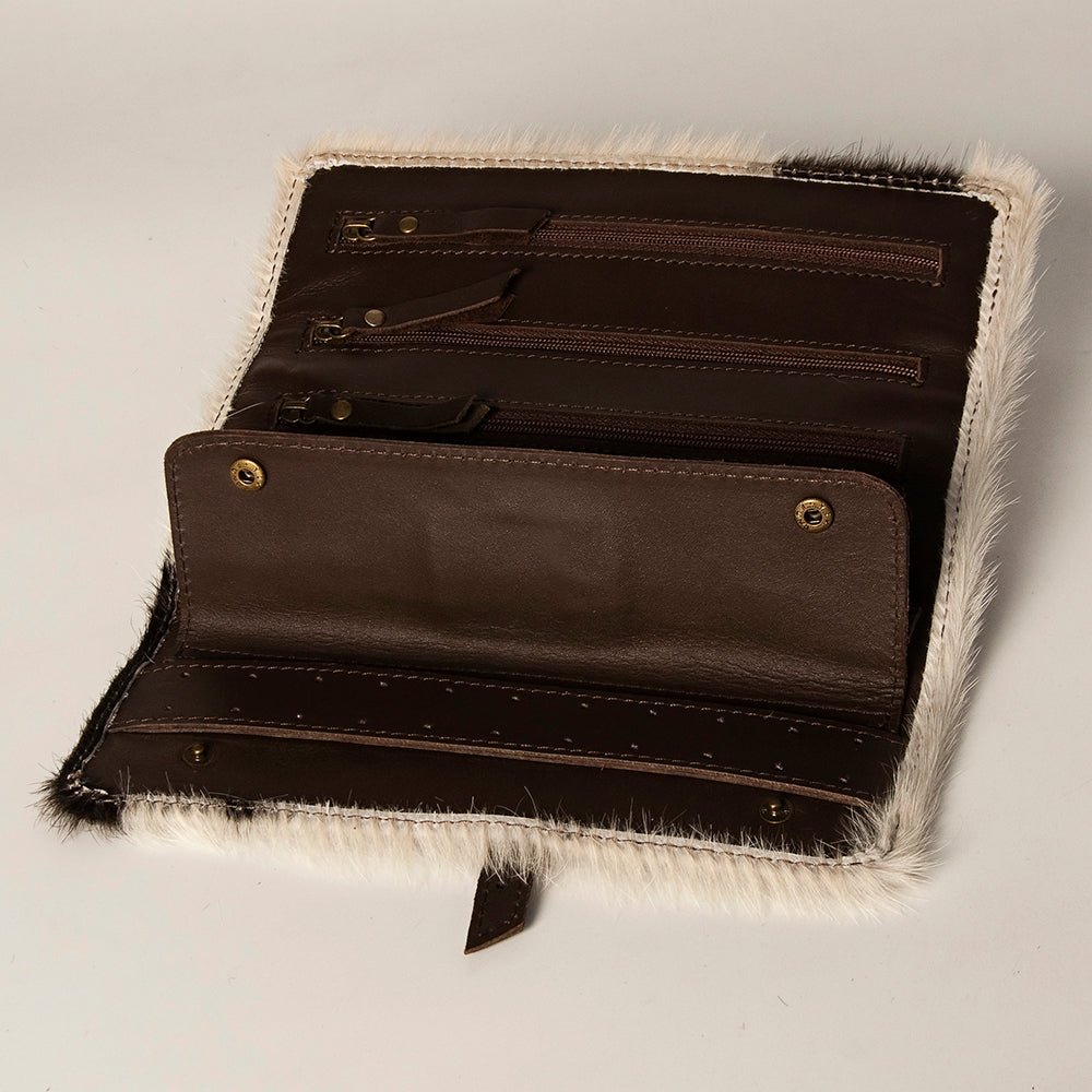 American Darling Jewelry Case Hair-On Genuine Leather