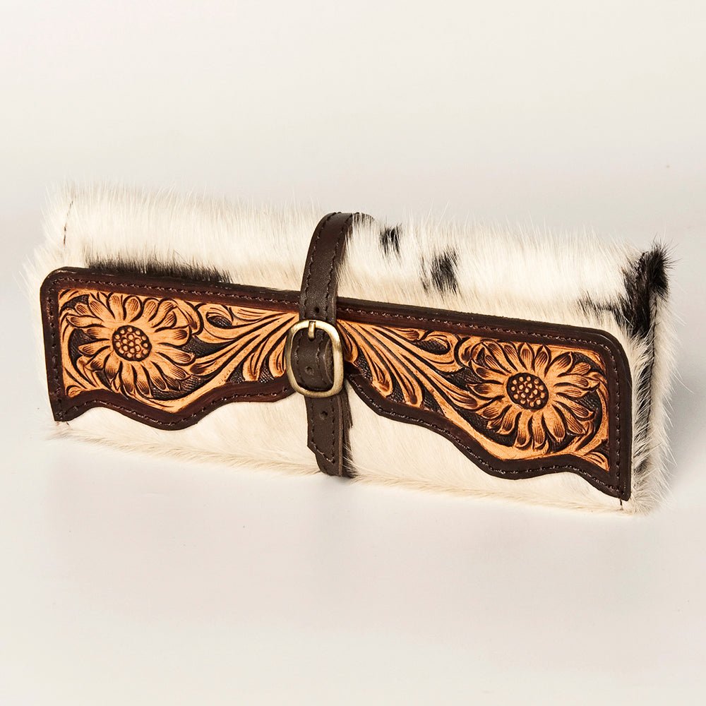 American Darling Jewelry Case Hair-On Genuine Leather