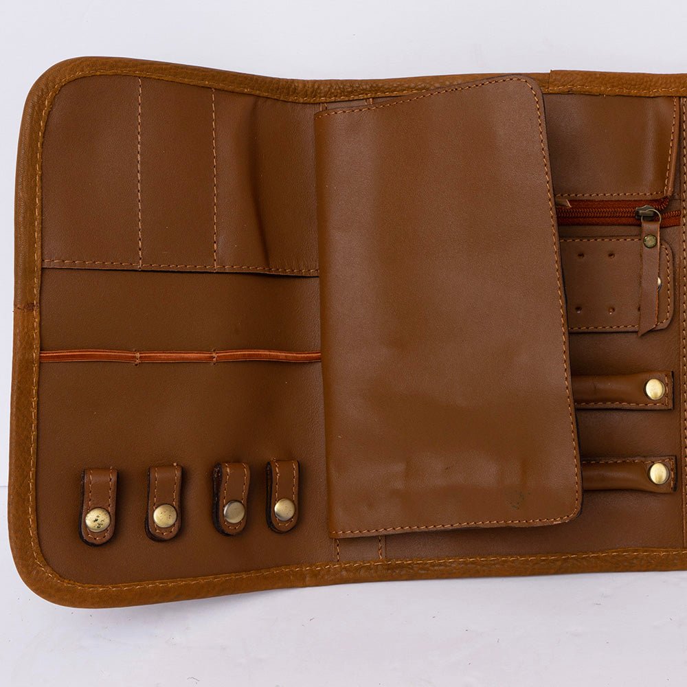 American Darling Jewelry Case Hair-On Genuine Leather