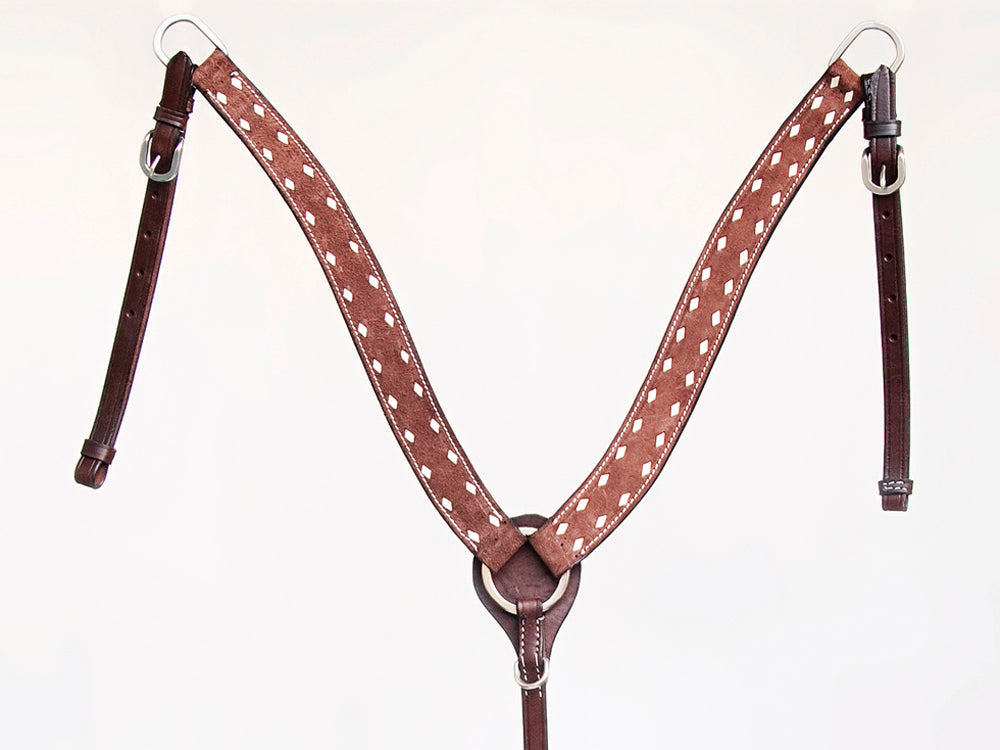 Comfytack Rough Out Western Saddle Leather Trail Tack Brown | Western Saddle | Saddle for Horses | Horse Tack Set