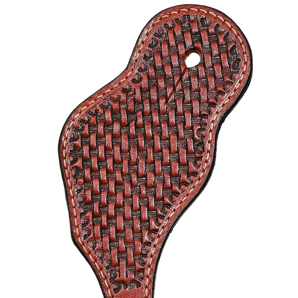 Bar H Equine Leather Spurs Straps for Adults Western Womens Spur Horse Riding Barrel Racing Show and Rodeo Strap Adult Women