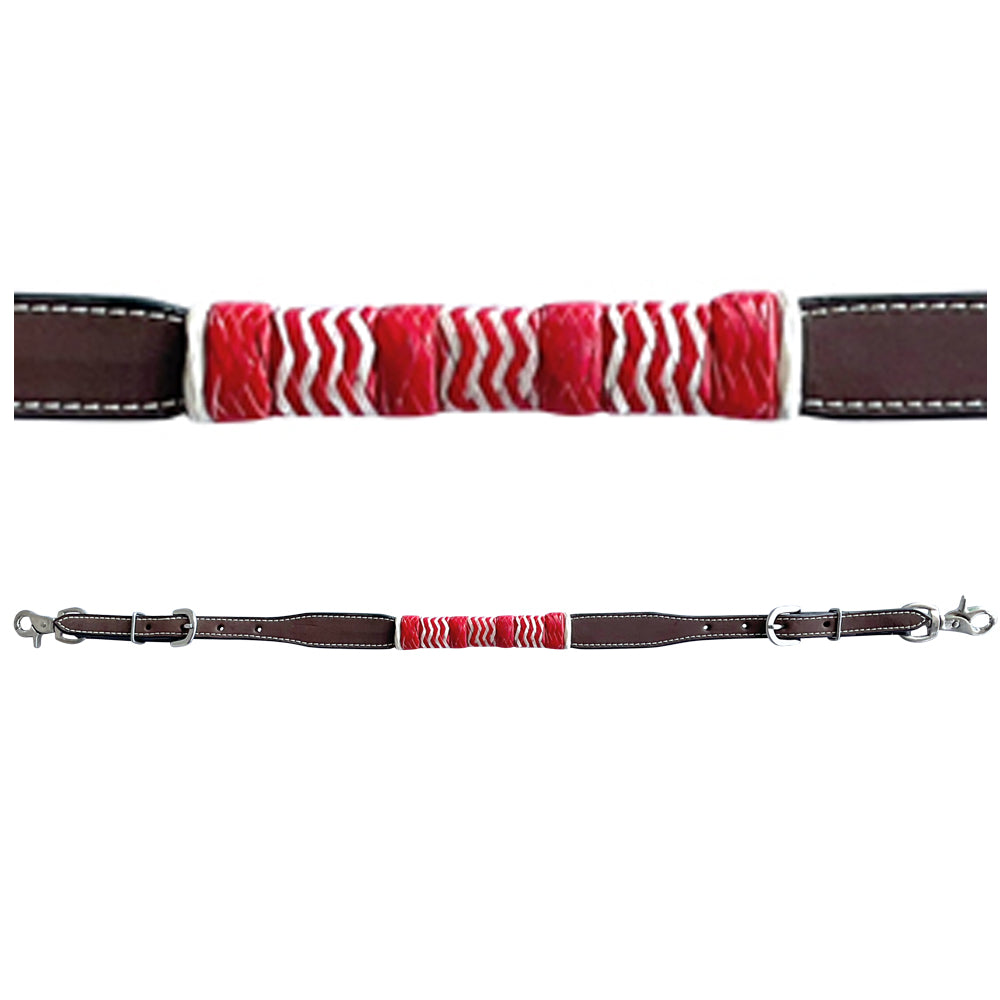 Bar H Equine American Leather Horse Saddle Tack One Ear Headstall | Breast Collar | Browband Headstall | Wither Strap | Tack Set BER282