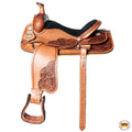 Western Horse Saddle American Leather Ranch Roping Cowboy Hilason