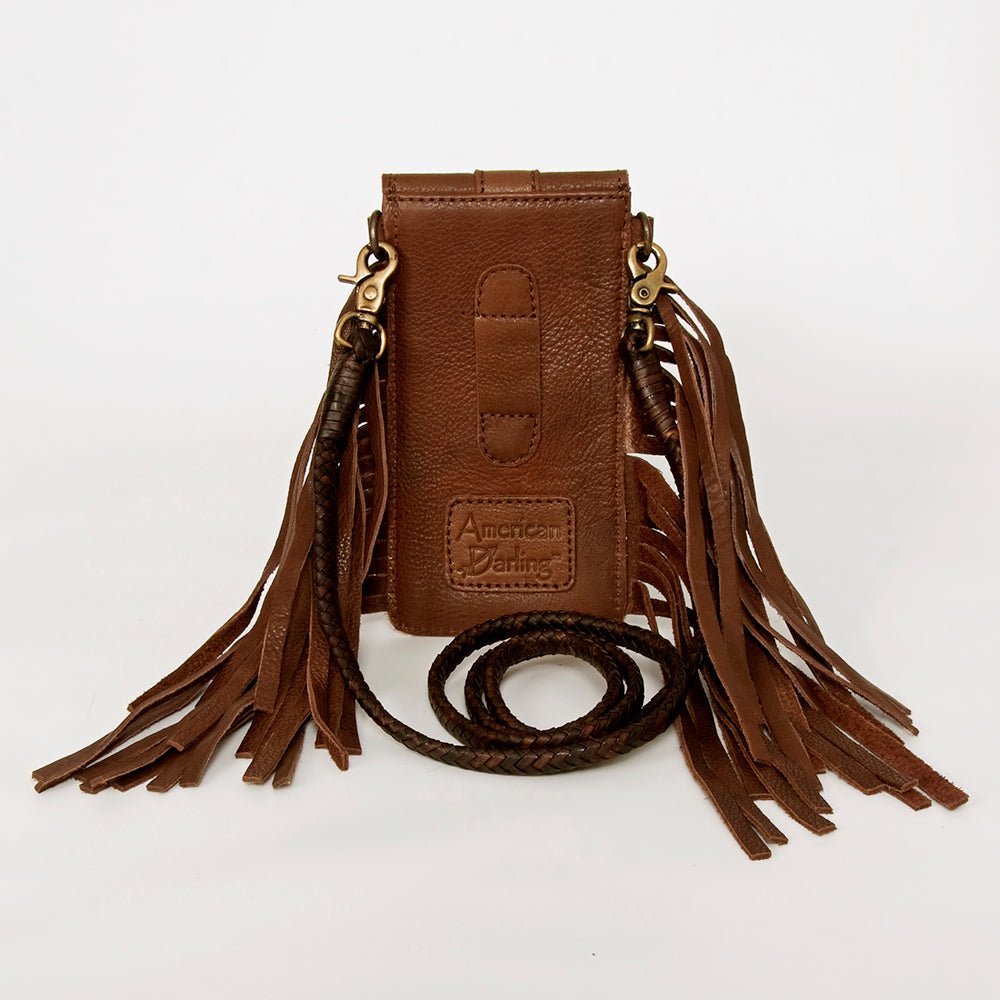 American Darling Cell Phone Holder Hair-On Genuine Leather