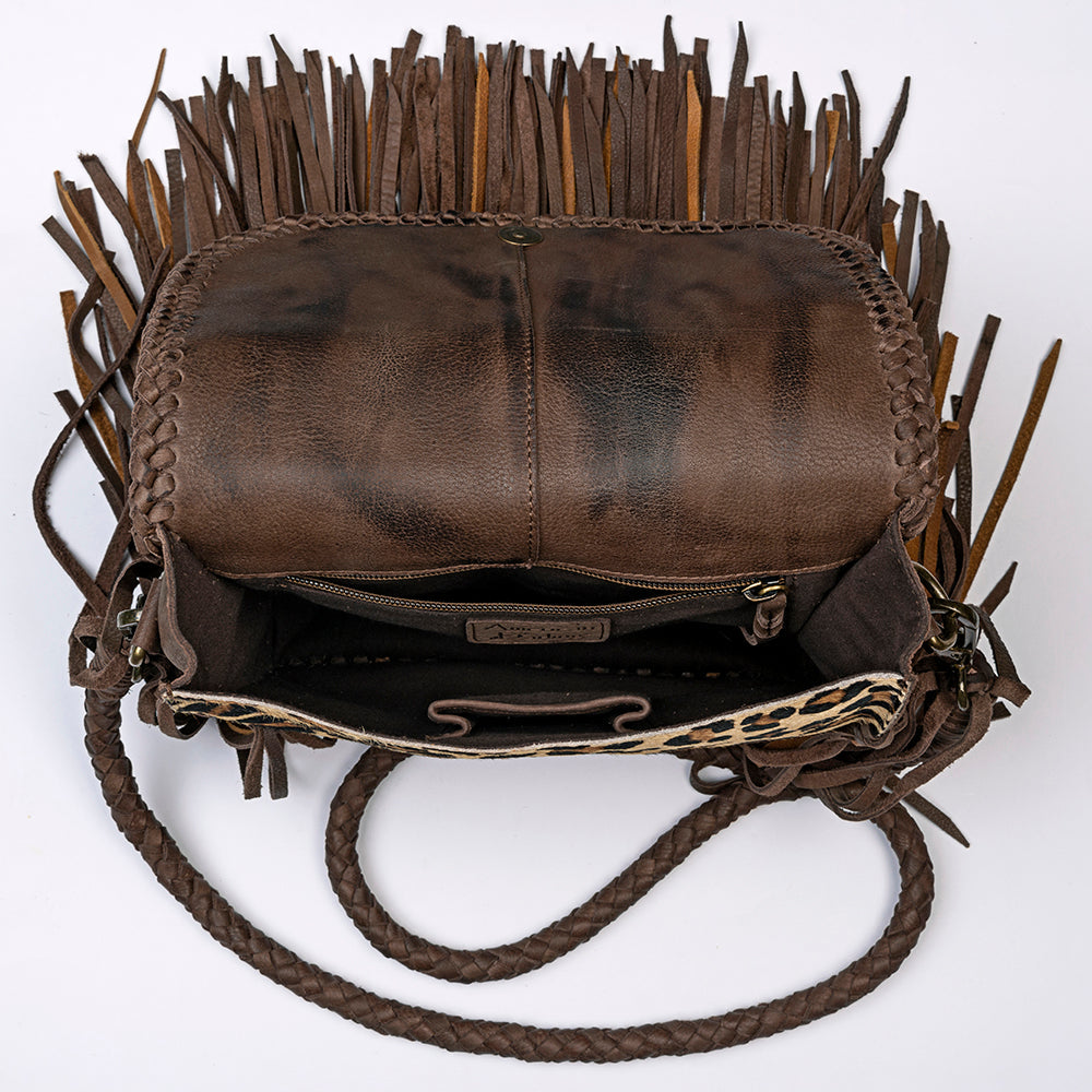 American Darling Cross body Bag Western Genuine Leather Handcrafted Purse with Turquoise Stone and YKK Zipper