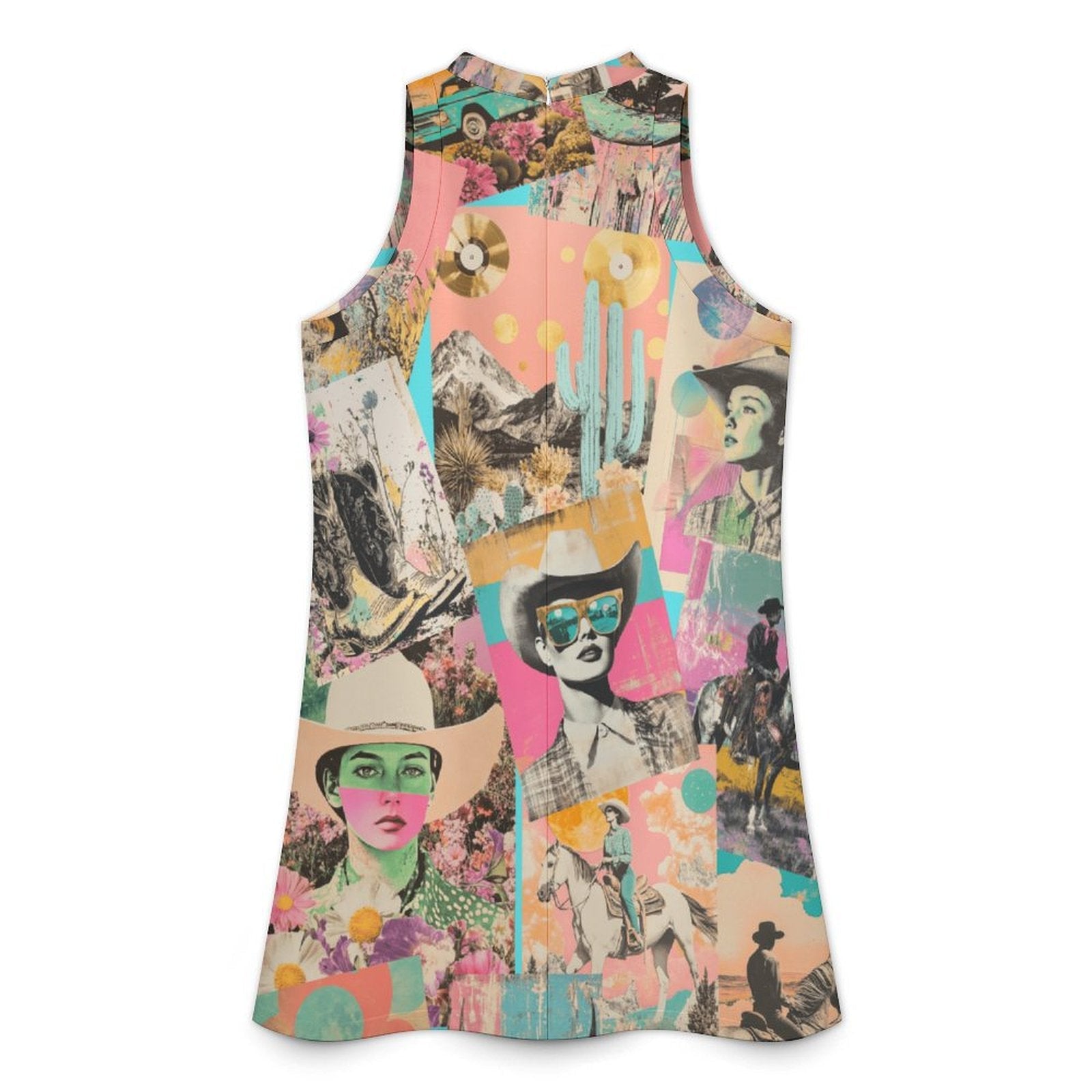 Baha Ranch Colores De Mexico Pictures of the Southwest Sleeveless Mini Dress by Baha Ranch Western Wear - product image 2
