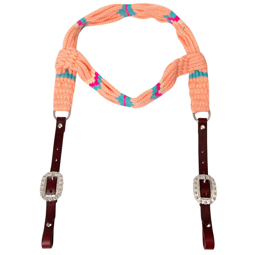 Hilason Horse 100% Wool Headstall Woven Off White