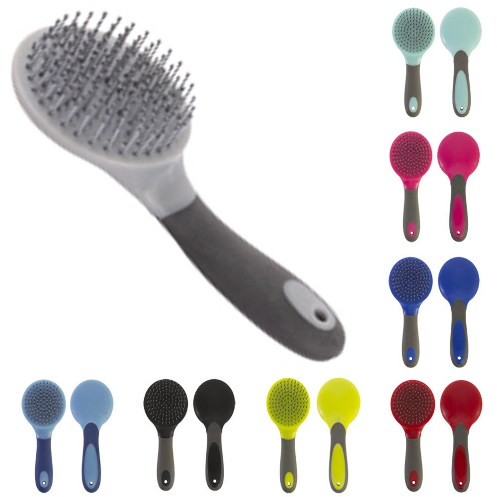 Hilason Soft Touch Horse Mane & Tail Brush Soft Bristles
