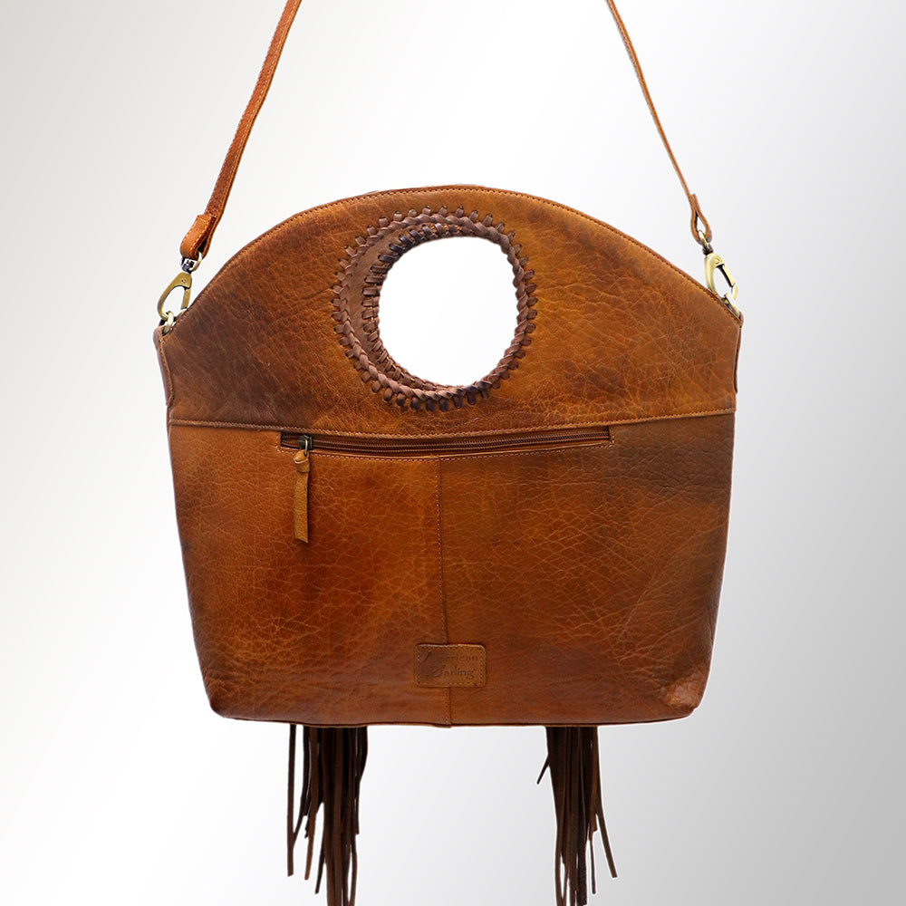 American Darling Genuine Leather Bucket Bag