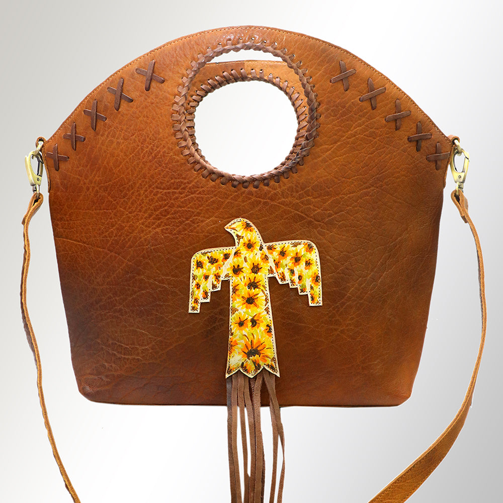 American Darling Genuine Leather Bucket Bag
