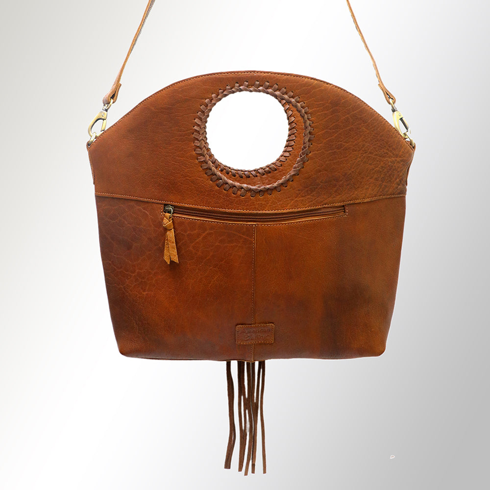 American Darling Genuine Leather Bucket Bag