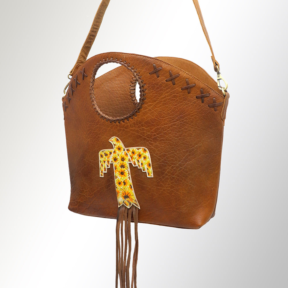 American Darling Genuine Leather Bucket Bag
