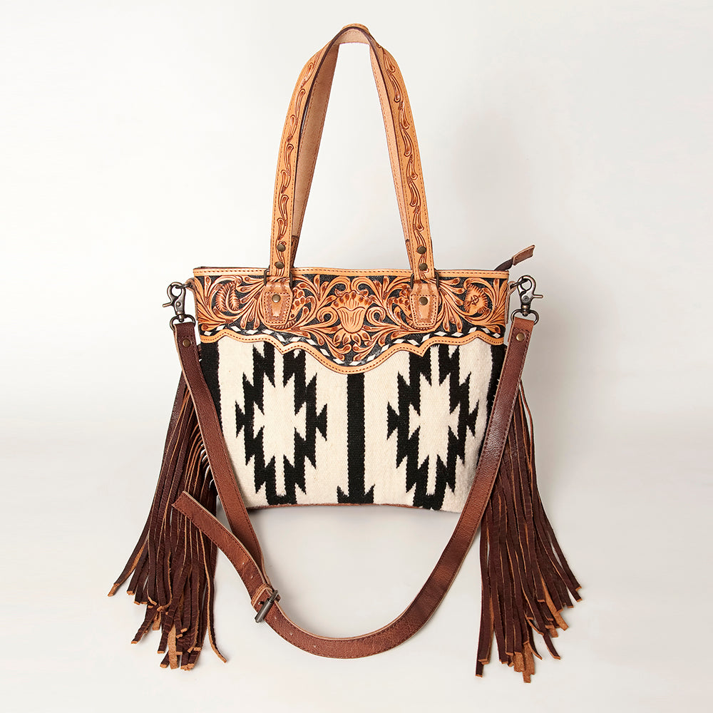 American Darling Tote Hair-On Genuine Leather