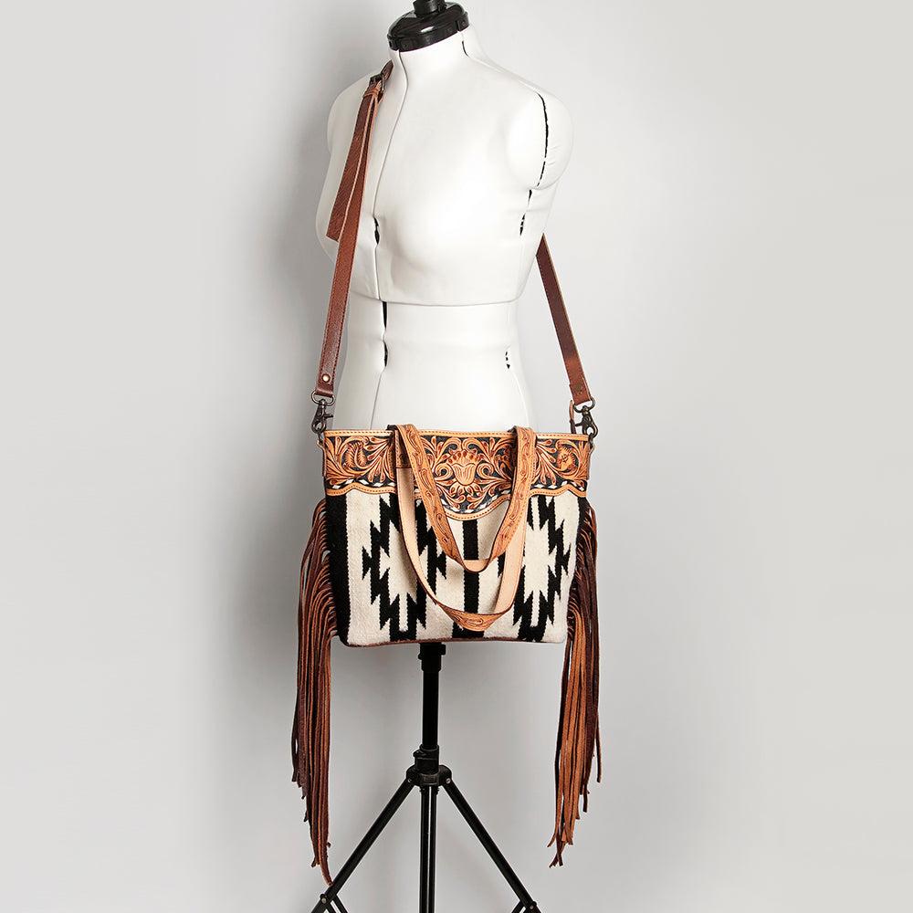 American Darling Tote Hair-On Genuine Leather