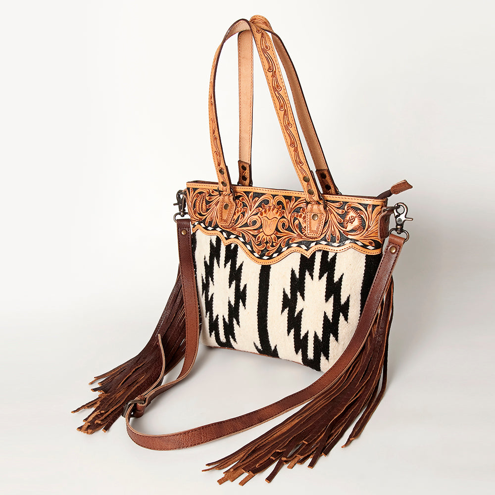 American Darling Tote Hair-On Genuine Leather