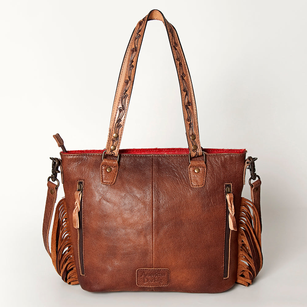 American Darling Tote Hair-On Genuine Leather