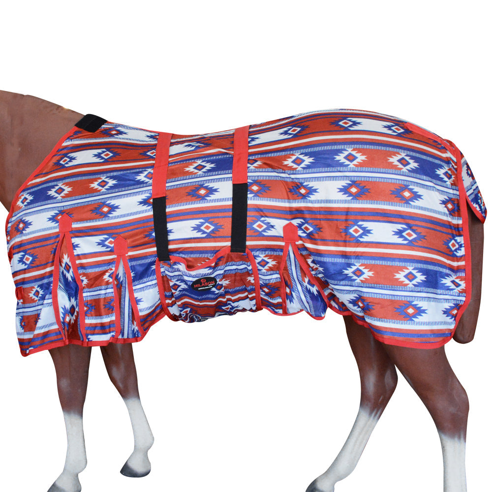 HILASON Horse Fly Sheet - Summer Spring UV Protection Mesh Bug Mosquito FlySheet for Horses | Fly-Sheet