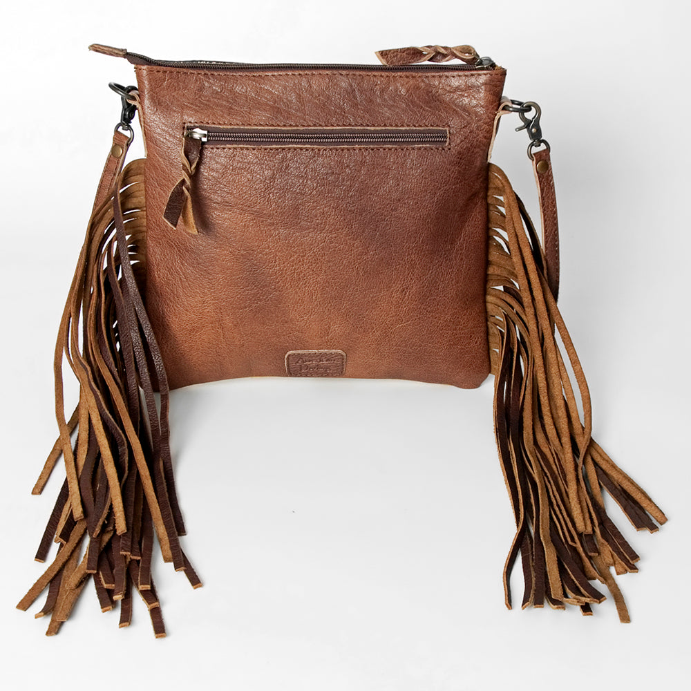 American Darling Crossbody Saddle Blanket Genuine Leather