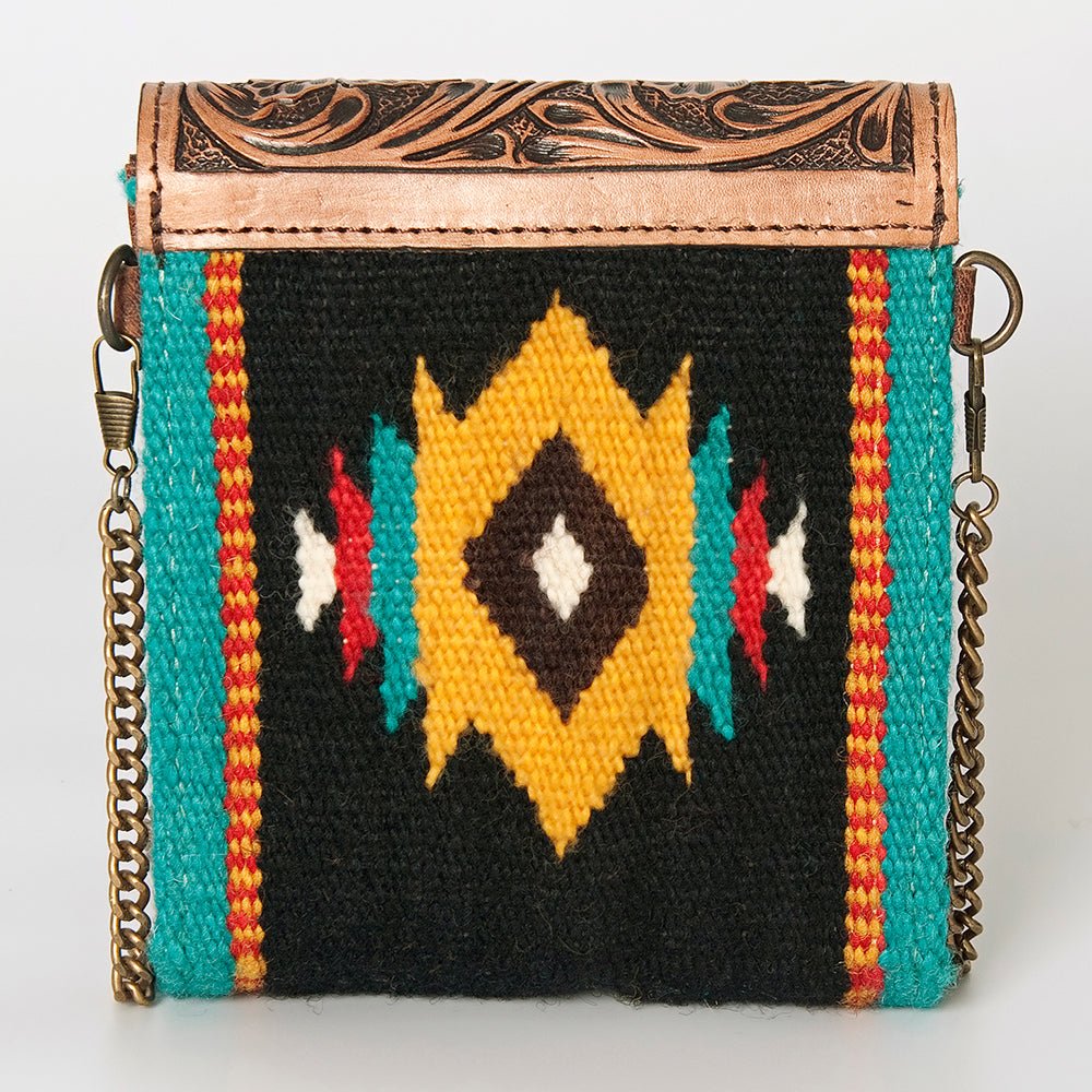 American Darling Hand Tooled Hair-On Genuine Leather