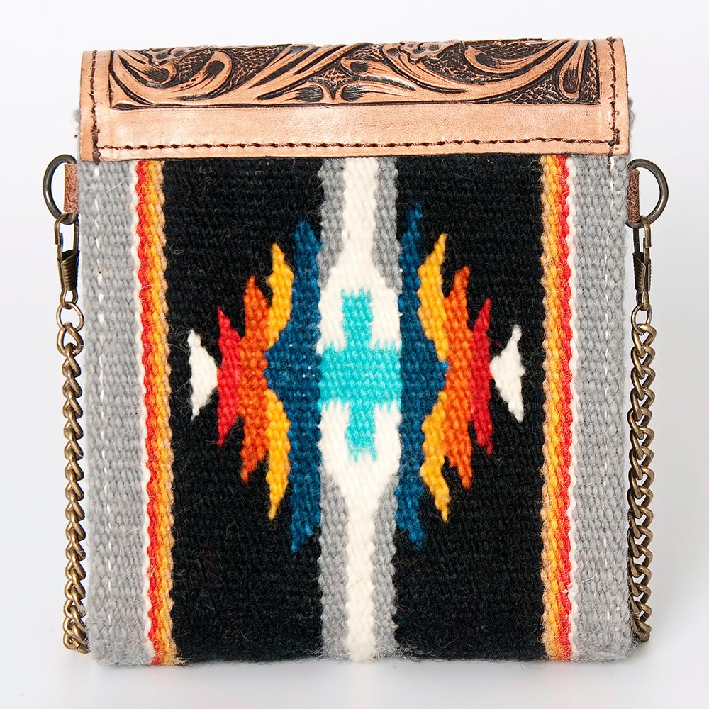 American Darling Hand Tooled Hair-On Genuine Leather