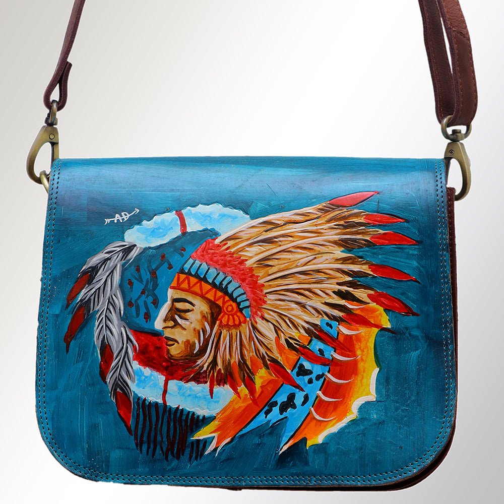 American Darling Messenger Genuine Leather