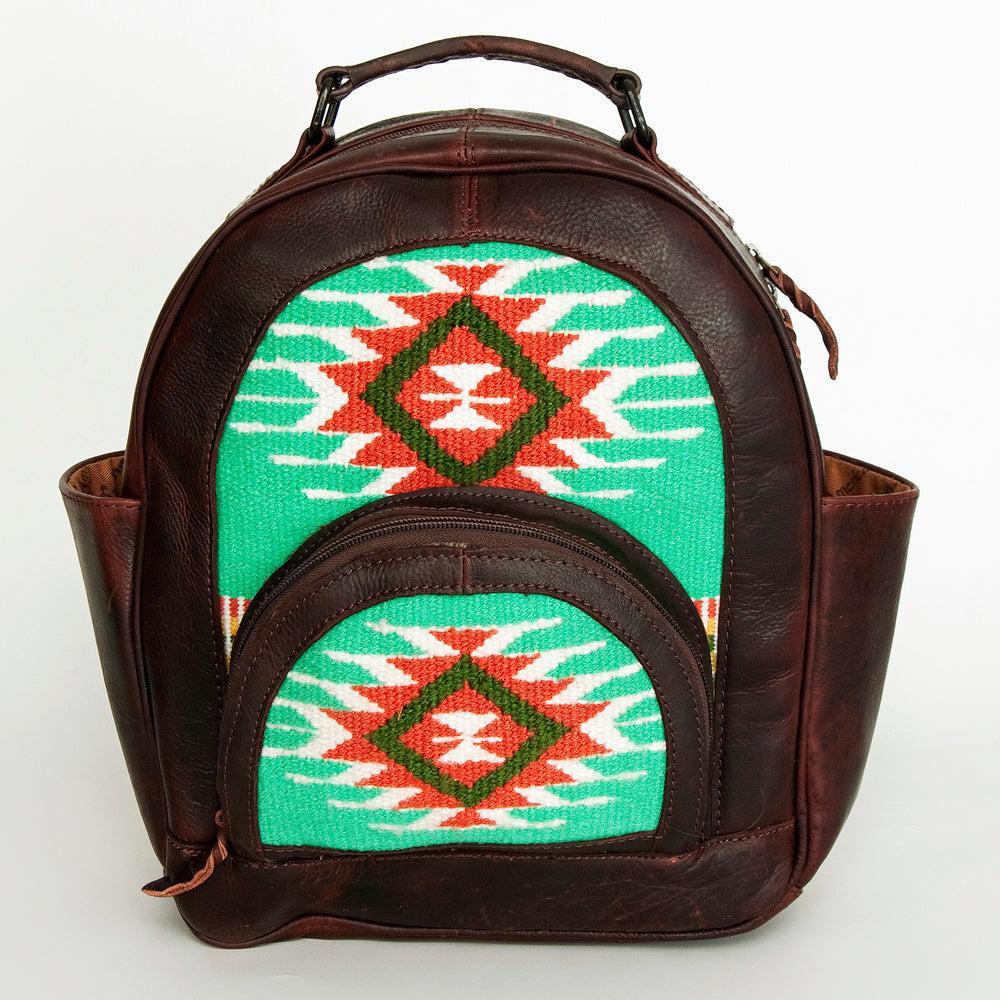 American Darling Saddle Blanket Leather Backpack
