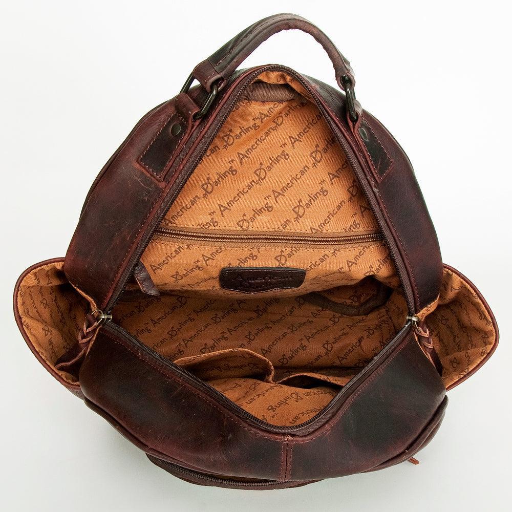 American Darling Saddle Blanket Leather Backpack