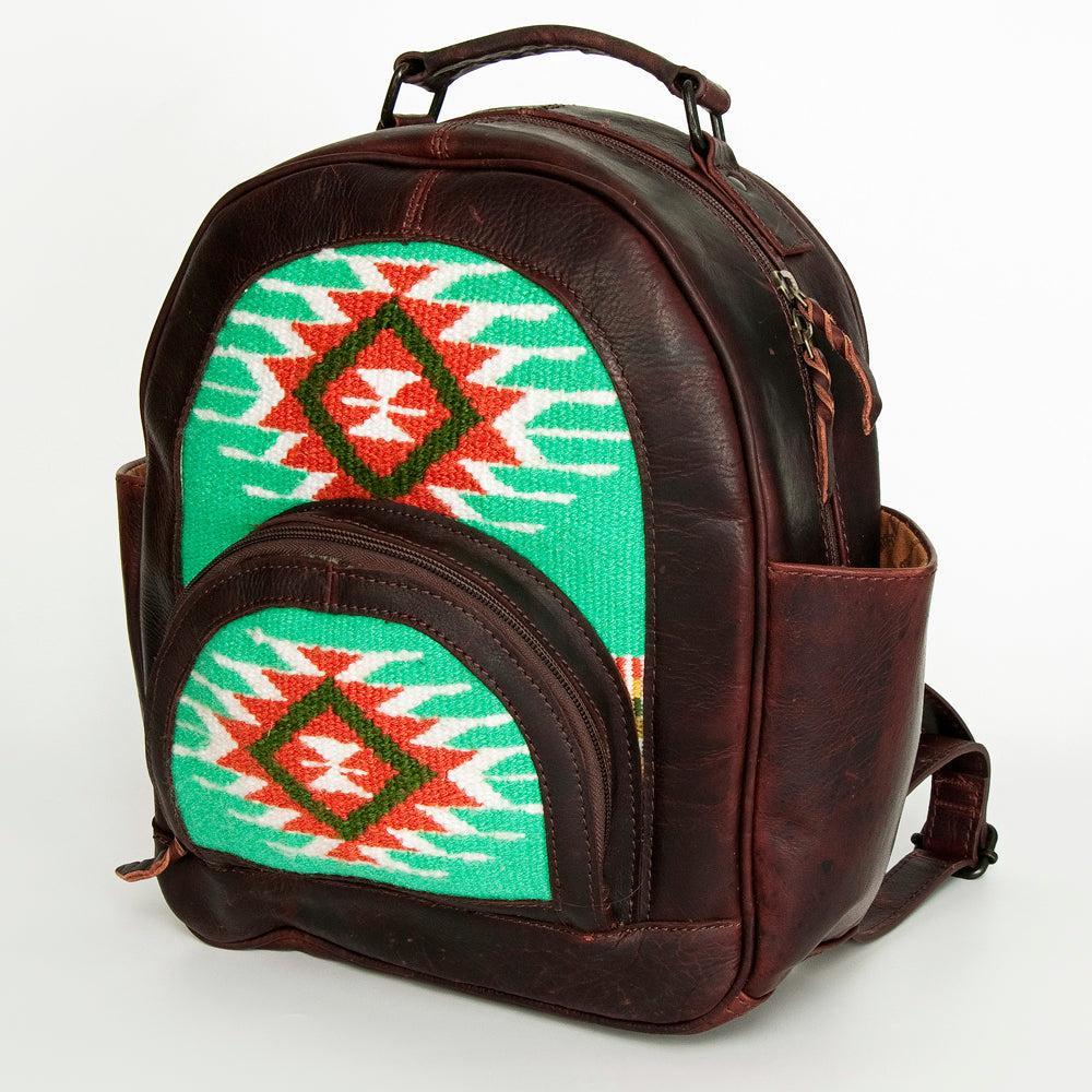 American Darling Saddle Blanket Leather Backpack