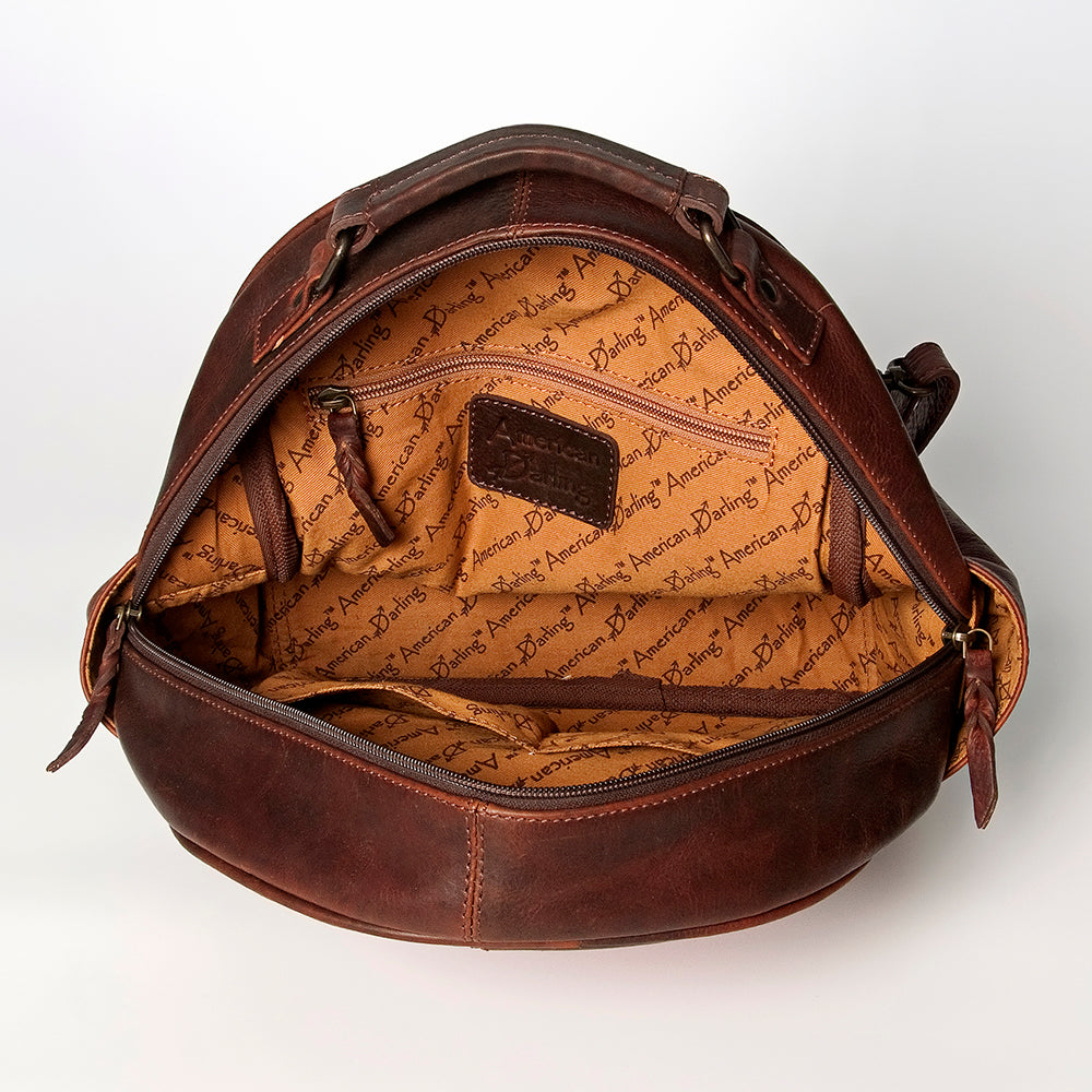 American Darling Saddle Blanket Genuine Leather Bag