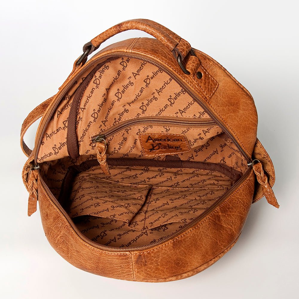 American Darling Saddle Blanket Genuine Leather Bag