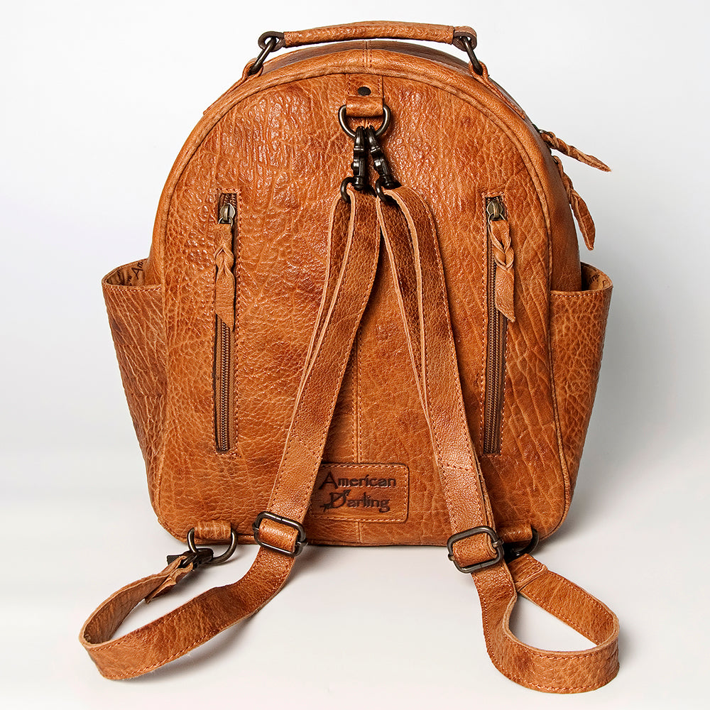 American Darling Backpack Saddle Blanket Genuine Leather Women Bag Western Handbag Purse