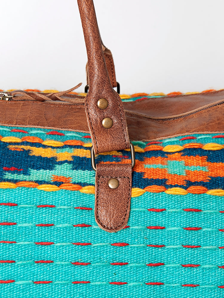 American Darling Duffel Saddle Blanket Genuine Leather