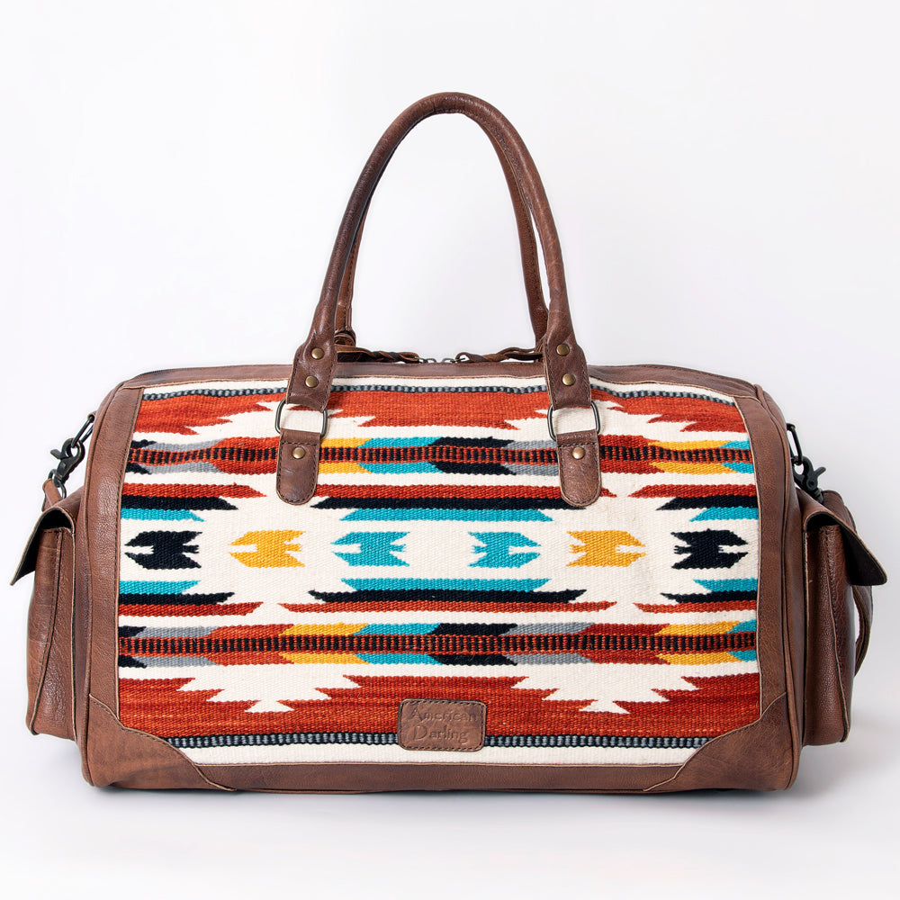 American Darling Duffel Saddle Blanket Genuine Leather