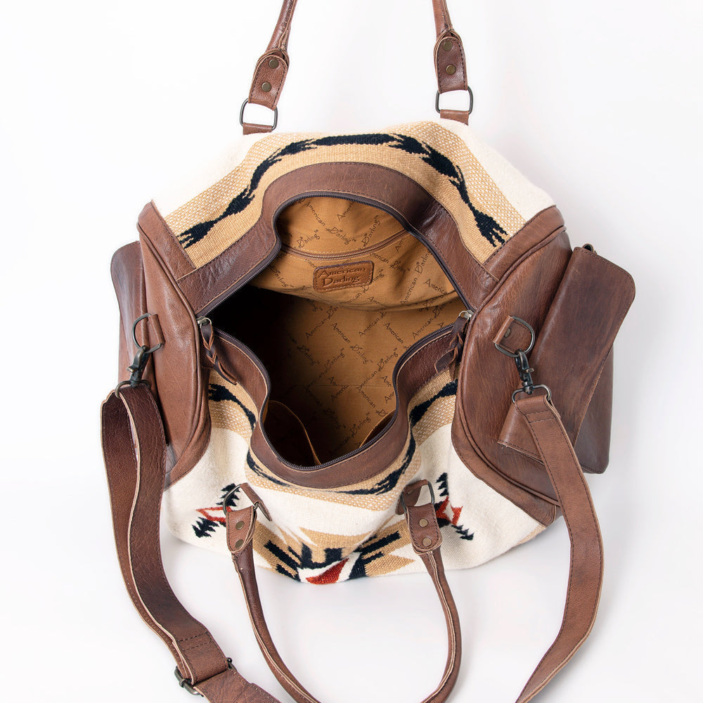 American Darling Duffel Saddle Blanket Genuine Leather