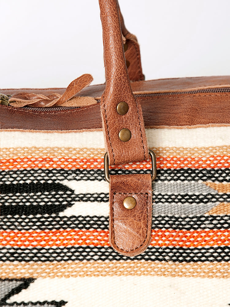 American Darling Duffel Saddle Blanket Genuine Leather