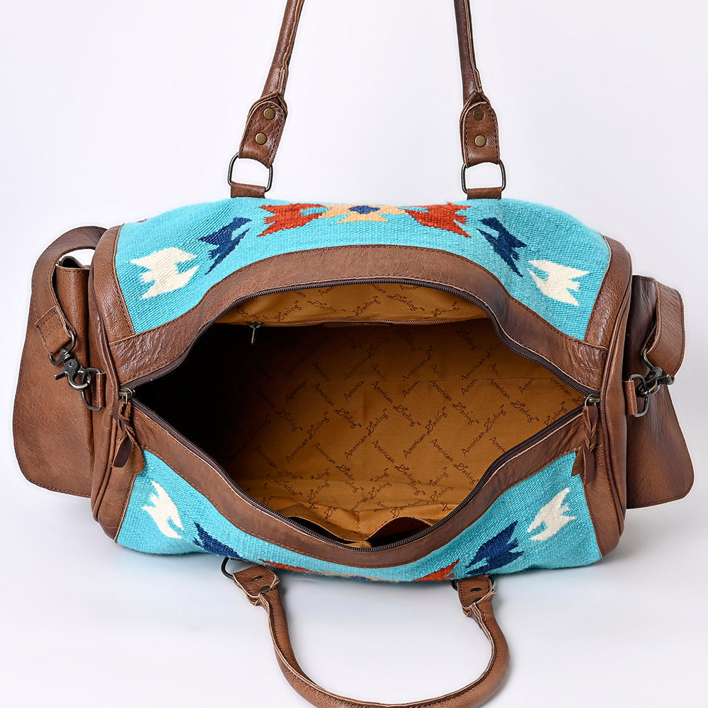 American Darling Duffel Saddle Blanket Genuine Leather