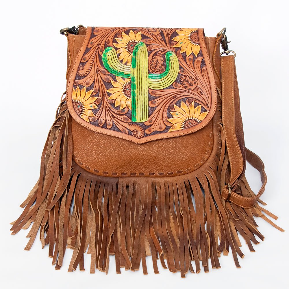 American Darling Hand Tooled Genuine Leather